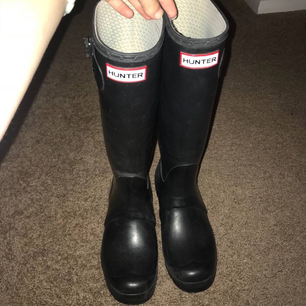 Black Hunter Boots